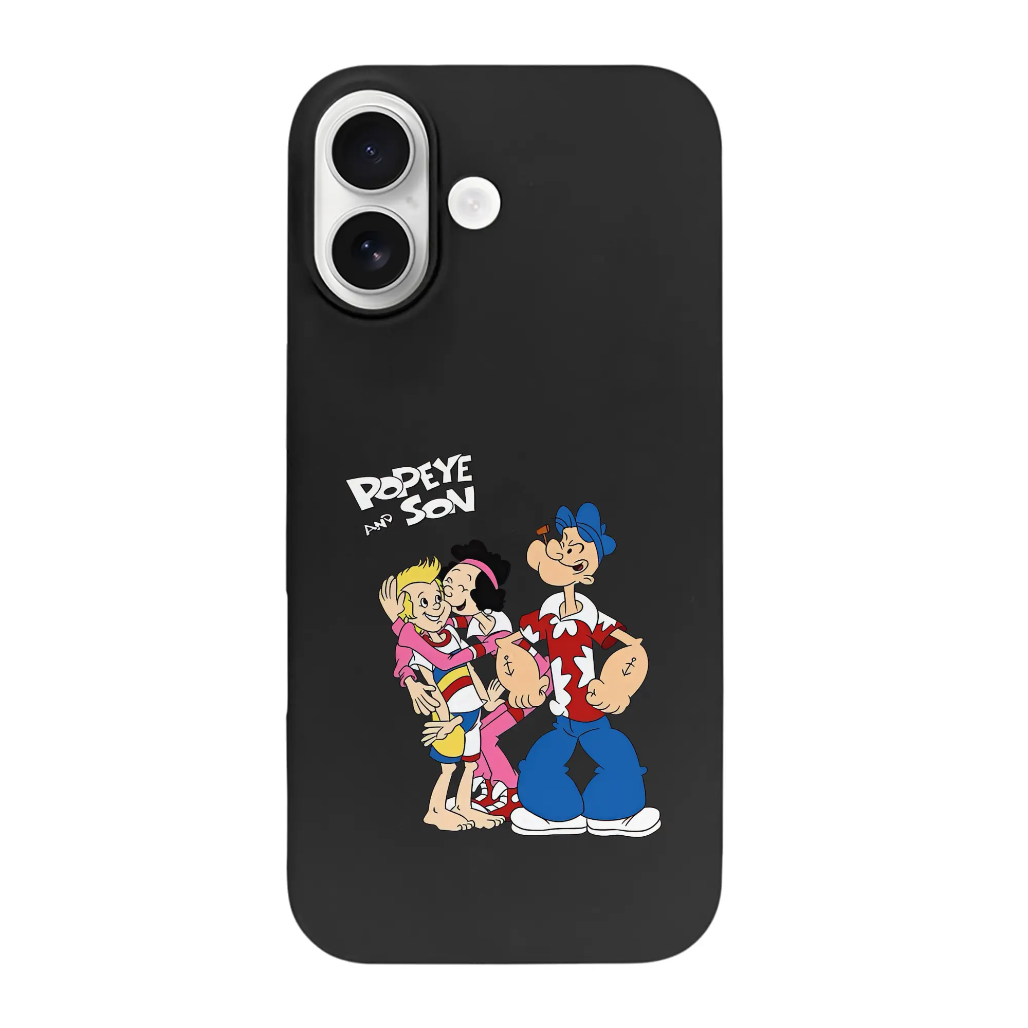 ポパイ グッズ ポパイ - iPhone 17 シリーズ シリコンケース 薄型 耐衝撃 指紋防止 ソフトタッチカバー 精密フィット 傷防止 保護ケース iPhone 17/17 Air/17 Pro/17 Pro Max 対応